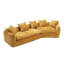 Canapé modulaire en U Sophira-2100693596
