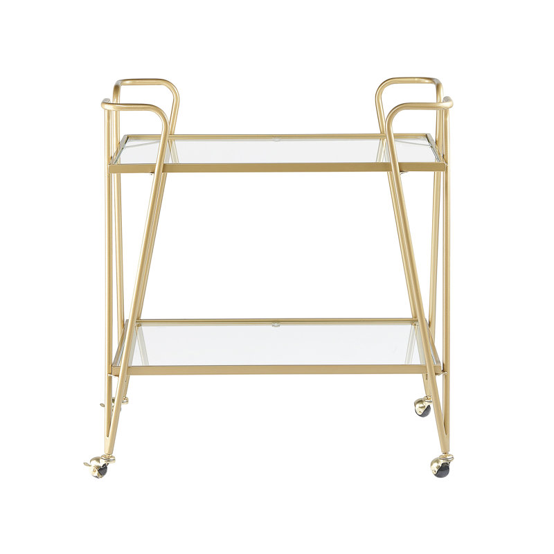 Peringer Metal Bar Cart
