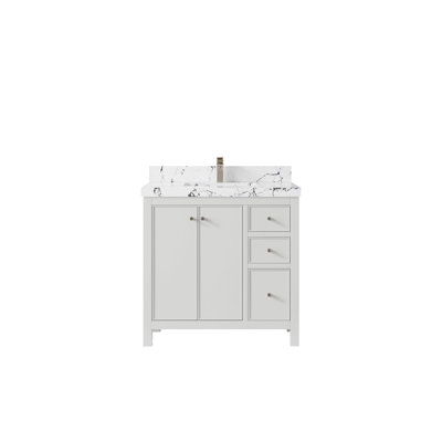 Meuble-lavabo simple avec plateau Chicago 36