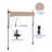 Manual Retractable Awning 118in w x 118in h Side Bar 47-59in Patio Awning Retractable Outdoor Sunshade Shelter Height Adjustable Sunsetter Retractable Awning UV Protection for Backyard Garden-127333908