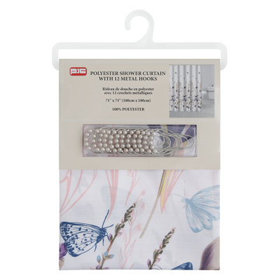 Rideau de douche Floral