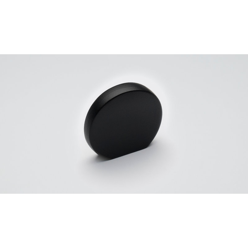 Minya 40mm Diameter Circle Knob Multipack, Black Matte