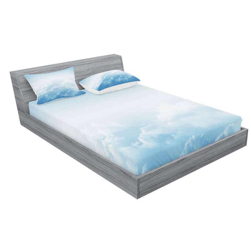 Microfiber Sheet Set, Full Sheet Set with Fitted Sheet