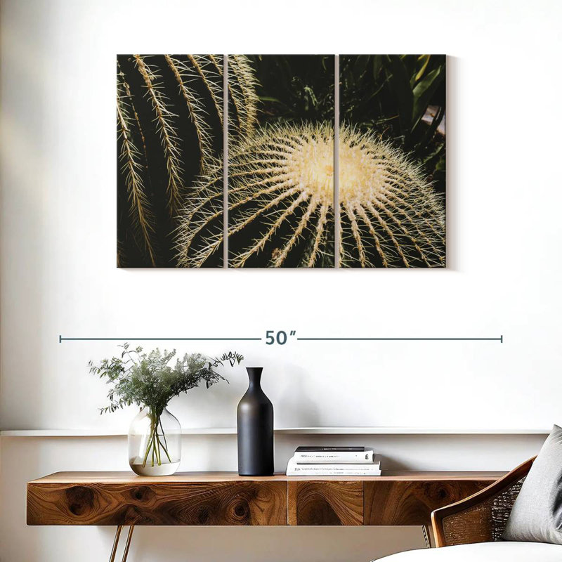 Harnek Barrel Cactus, 24" H x 38" W
