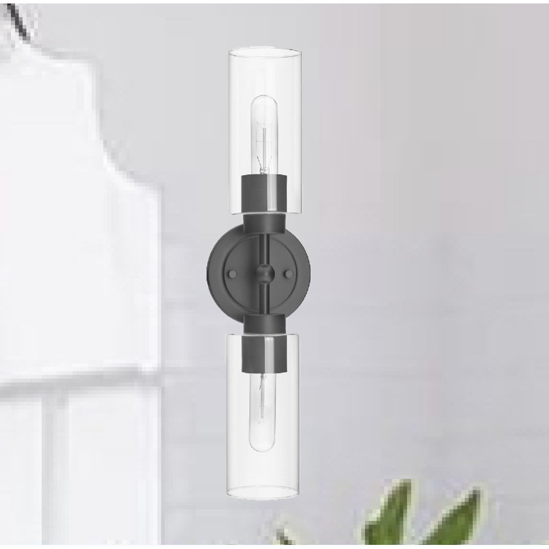 Mcnatt Armed Sconce, Matte Black