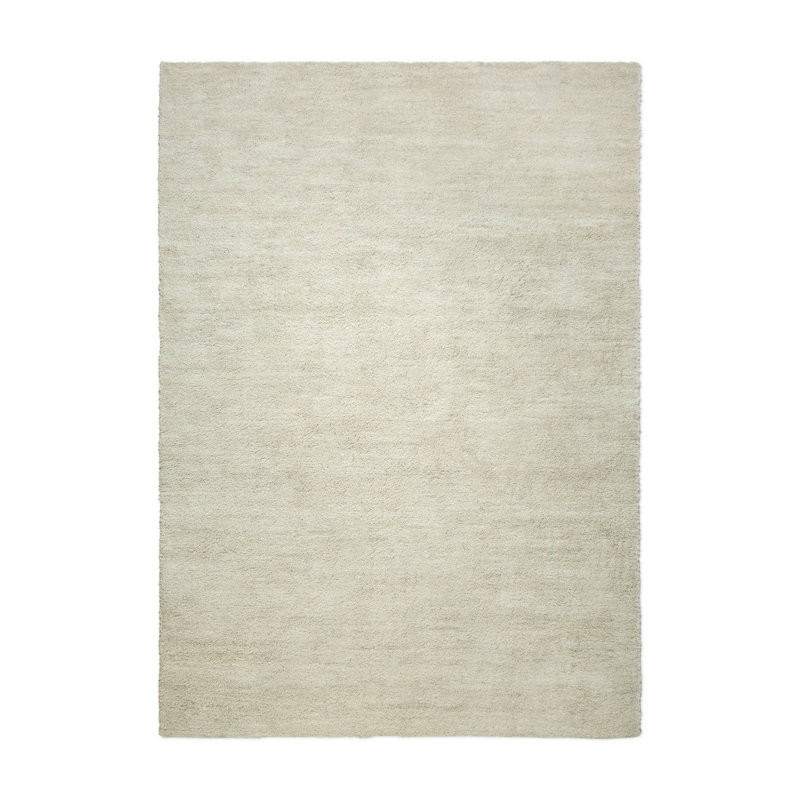Essentials Wool Area Rug in Beige, Rectangle 8'2" x 11'5"