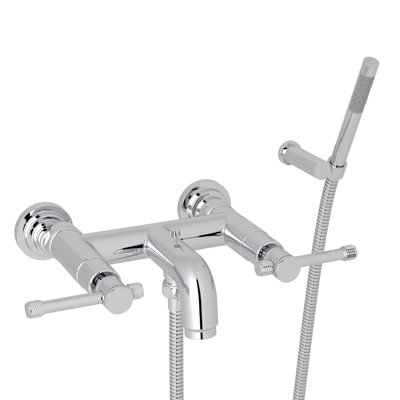 Campo Exposed Wall Mount Tub Filler