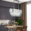 Ahriyah Crystal Chandelier,Luxury E14 Crystal Chandelier,2 in 1 Chandeliers Ceiling Light,Gold Ceiling Lights Living Room,Round Lampshades 3 Tiers K9 Crystals Pendant Light-995685101