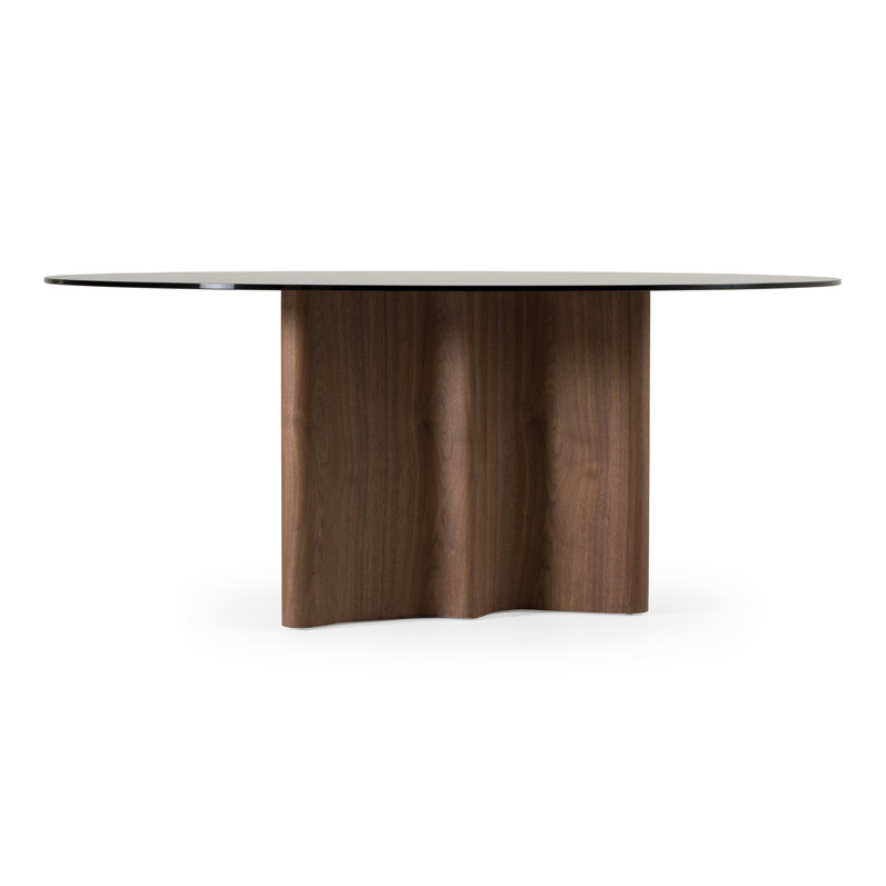 Bristin 71" Pedestal Dining Table