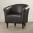 Liam Faux Leather Barrel Chair-1487494434