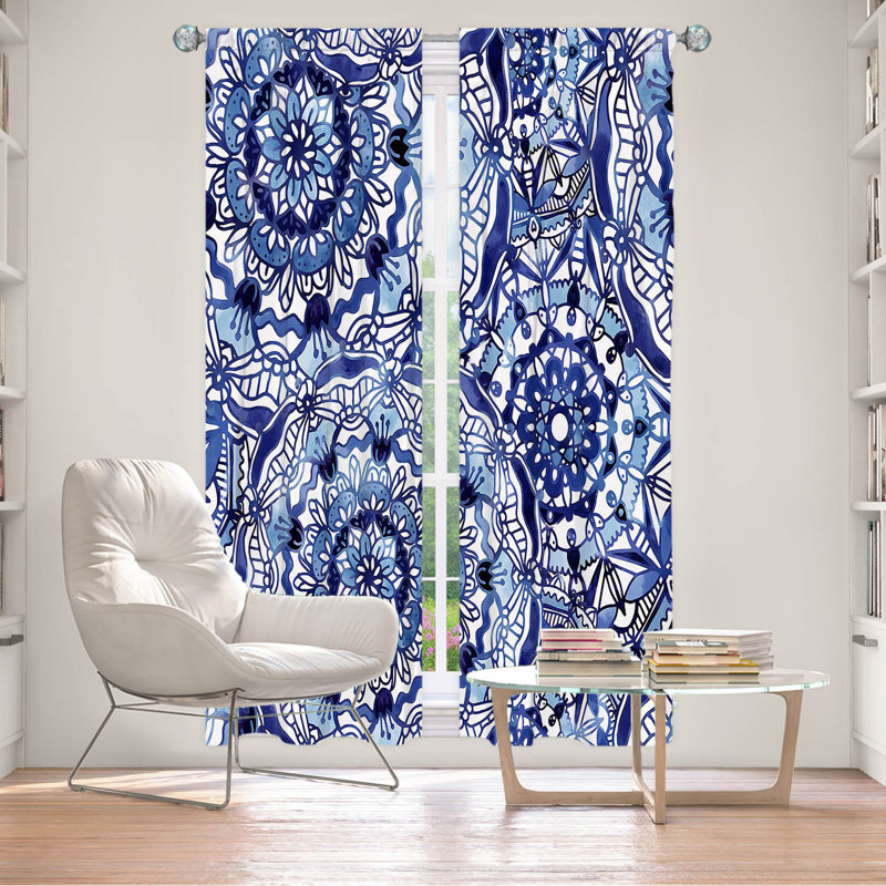 Room Darkening Curtain Pair, L 20 po x L 52 po