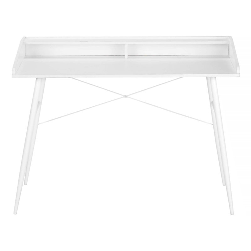 Bureau d'ordinateur, Blanc