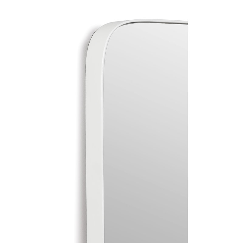 Burchette Mirror, 80cm H x 60cm W, White