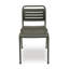 Ace Modern Aluminum Side Chair – Stackable Outdoor Dining Chair-1873649628