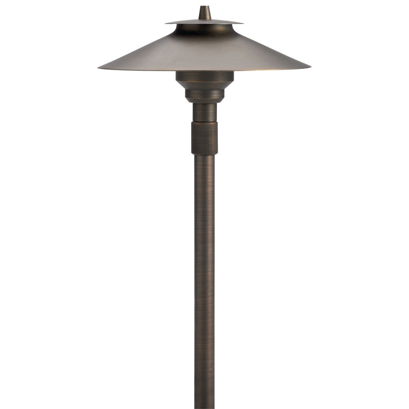 Chinki Low Voltage Metal Pathway Light, 20'' H x 1.75'' W x 1.75'' D