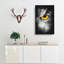 Eye of an Owl - Wrapped Canvas-56634496
