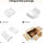 American Style Rectangle Vessel Sink For Bathroom - Above Counter Ceramic Wash Basin In Glossy White, Impact , Stain 15.9 Depth Modern Easy Maintenance, Secure Cushion Package,