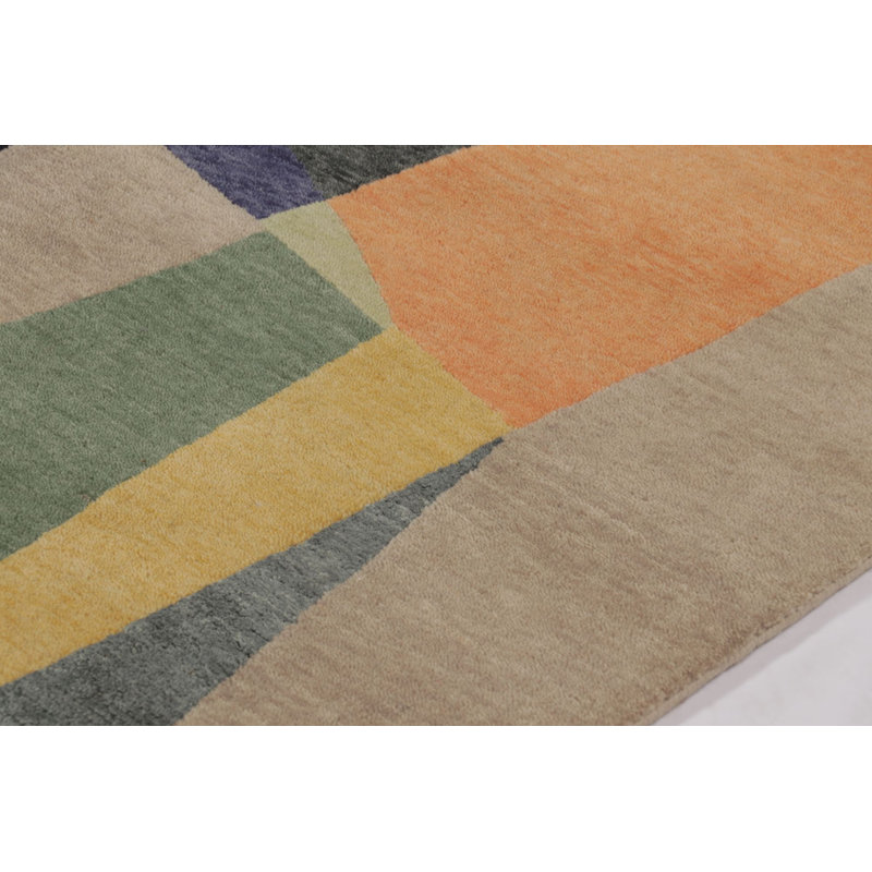 Modern One-of-a-Kind 9'0x12'2 Hand Knotted Area Rug