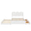 Grand lit plateforme avec tiroirs et lit gigogne-1492004865