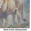 Lion Glass Cutting Board Large