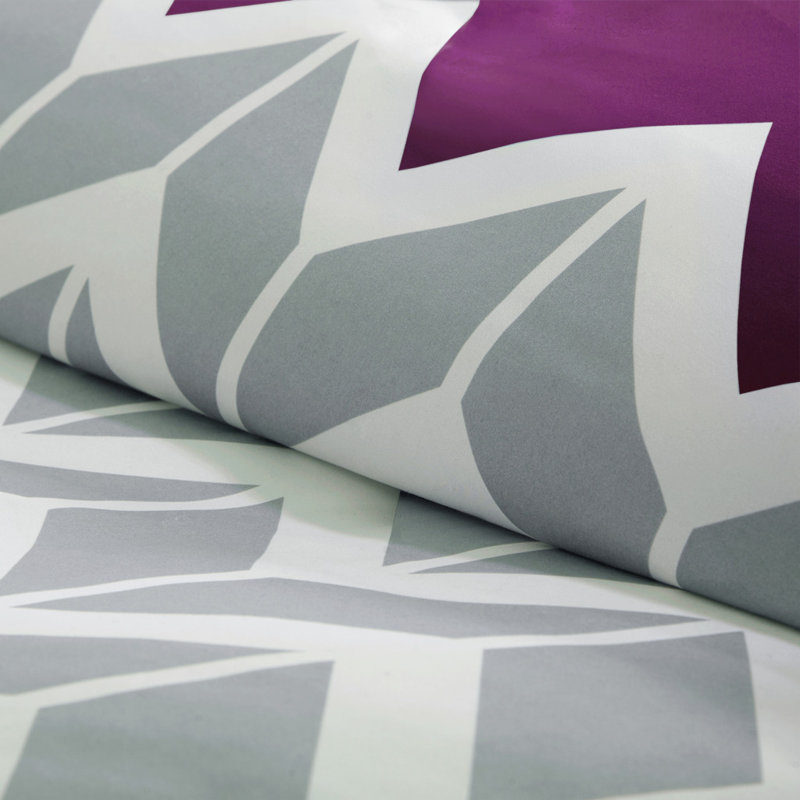 Teal and Gray Microfiber Twin Reversible Comforter Set