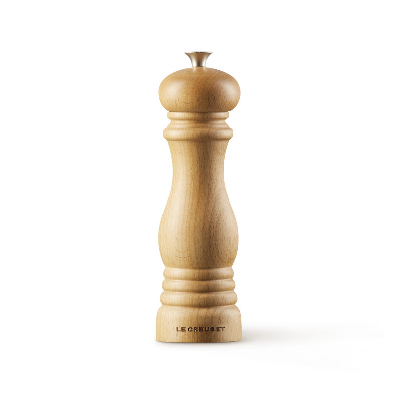 Le Creuset Classic Pepper Mill, Beechwood