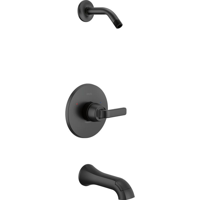 Monitor 14 Series Tub & Shower Trim Less Head, Matte Black