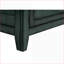 Table basse transitionnelle bleue antique pour chambre à coucher et salon, tiroir de rangement + armoire, assemblage facile-1789828714