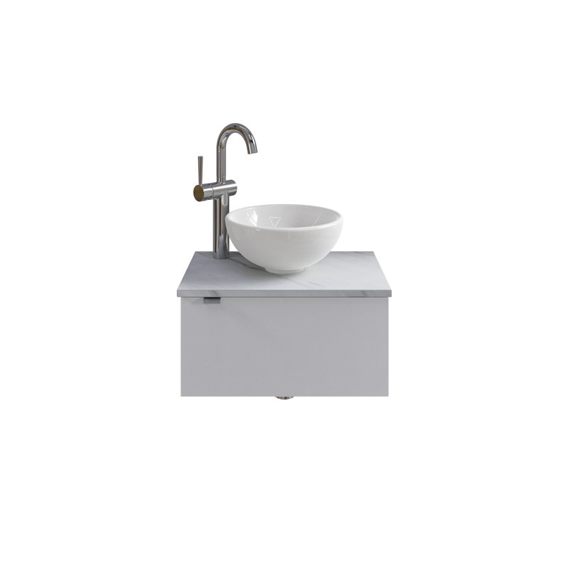 Bathroom Furniture Suite, Left aligned, White