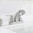 Centerset 2-Handle Bathroom Faucet with Drain Assembly-48134465