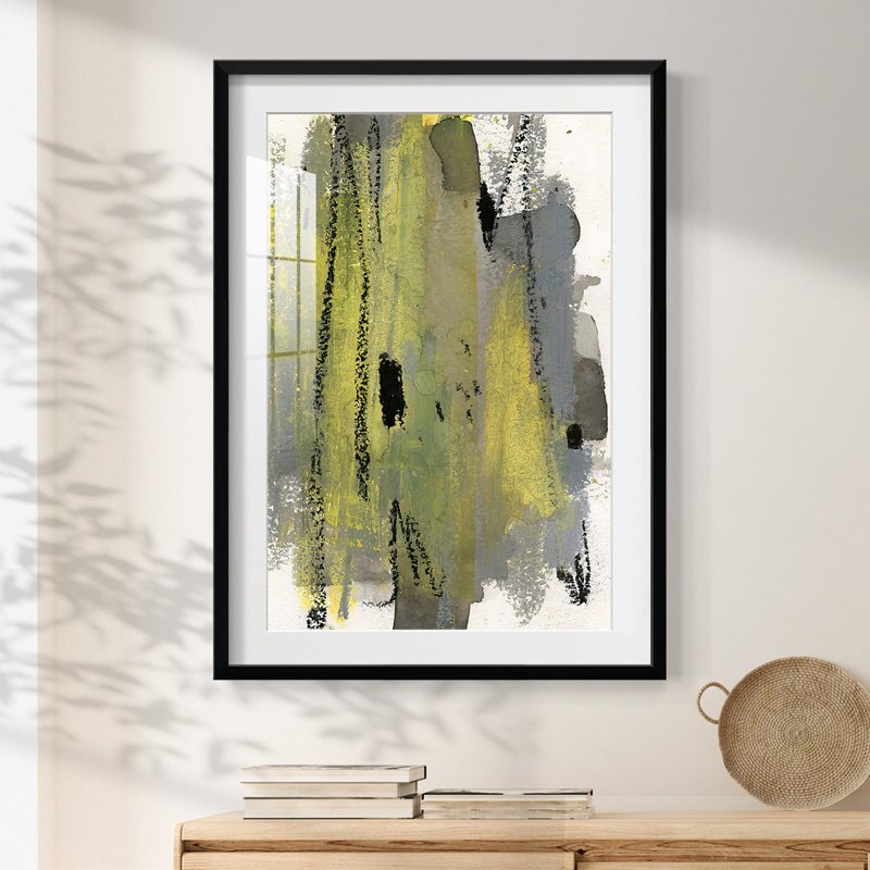 «LoftPastelI», reproduction encadrée, H 25,5 po x l 17,5 po, Noir
