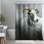 Cacee – Polyester Shower Curtain, Dye Sublimation Print, 71" W × 74" L