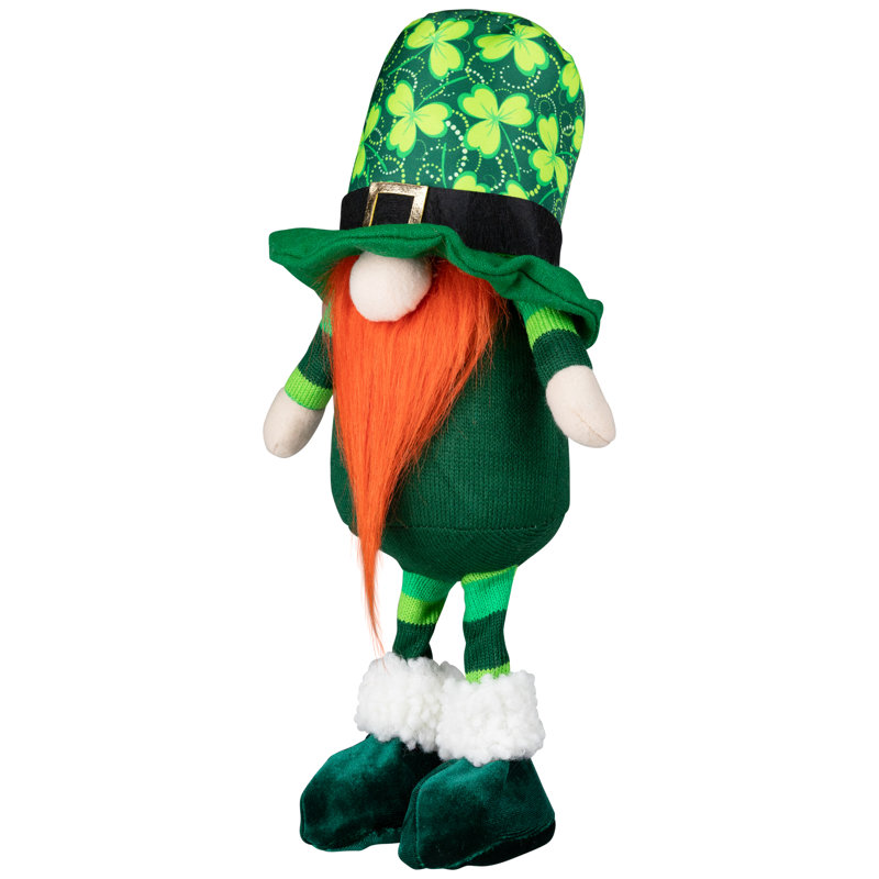 Trèfle debout gnome de la Saint-Patrick - 12,5 po
