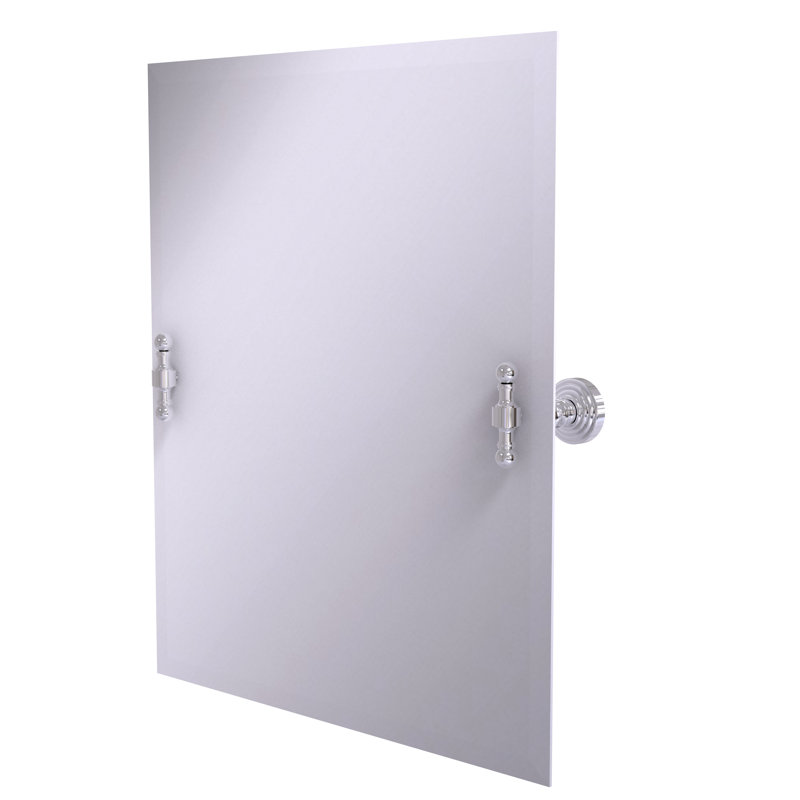 Marchmont Metal Wall Mirror, Polished Chrome