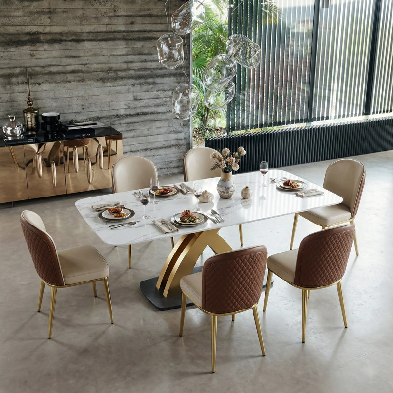 Table de salle à manger Dashon, L 35,4 po x L 70,9 po