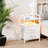 2 Drawer Nightstand with Charging Station & LED Light Strip-140102880
