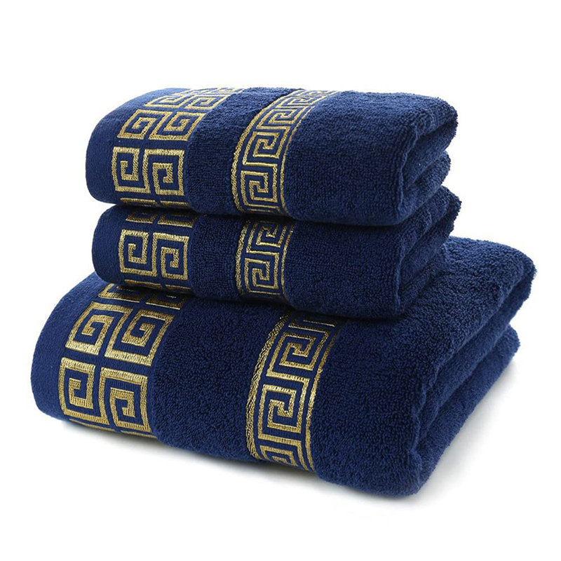 Serviettes de bain 100% coton 100% coton très absorbantes