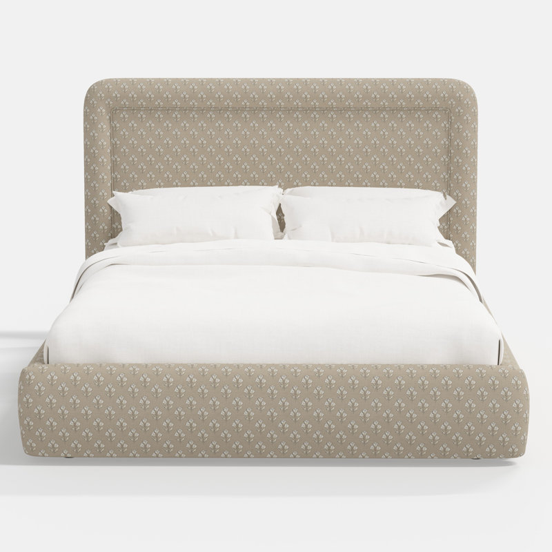 Stoffer Home x Cloth and Co. Marisa Bed, California King, Francie Tan