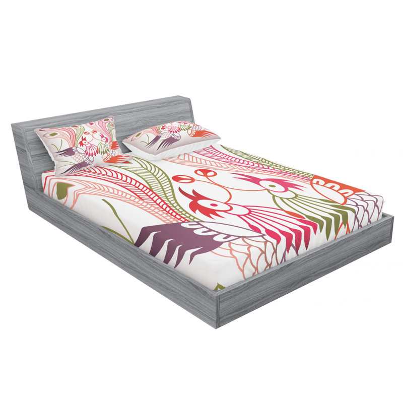 Microfiber Sheet Set, Full Sheet Set with Fitted Sheet