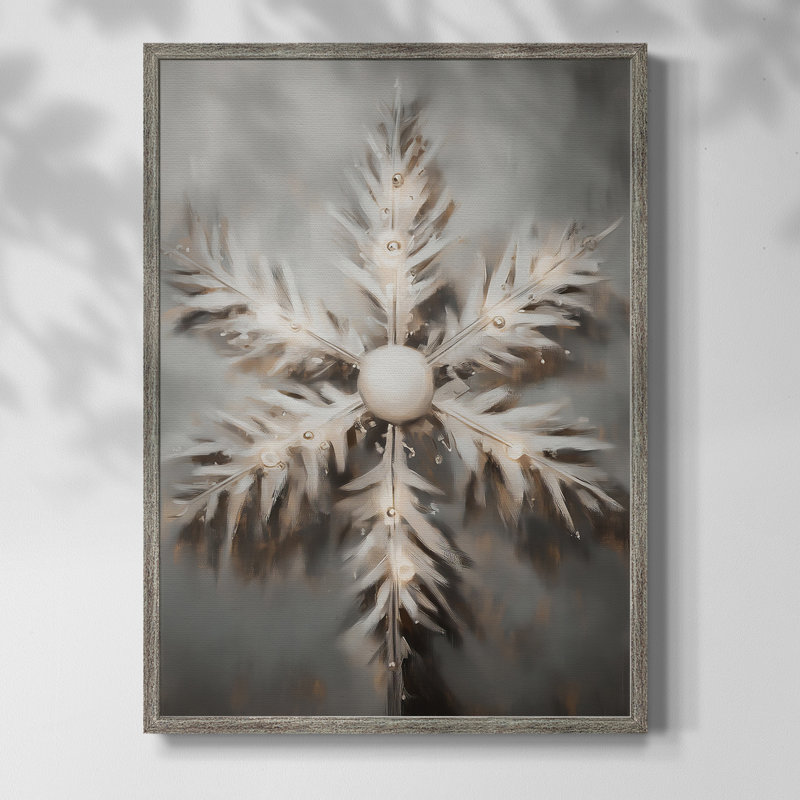 «Christmas Holiday Art», série 2-CLxxv, reproduction encadrée - bois massif, H 21 po x l 17 po