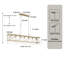 Lustre linéaire pour îlot de cuisine à intensité variable Evys-2005172752-2005172753-1977385480