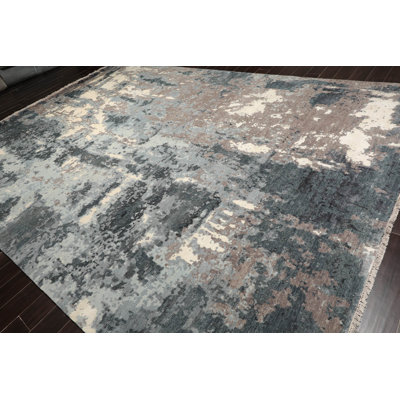One-of-a-Kind 10' X 14' Area Rug Gray
