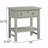 1-Drawer Storage Bedroom Nightstand-1217883015