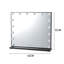Lizbeth 16-Light Metal Rectangle Dressing Mirror