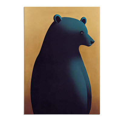 XV1022-3416X Peaceful Bear - - Wall Art
