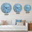 Horloge murale moderne en spirale abstraite-59913922