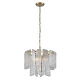 Piemonte 4-Light Unique / Statement Tiered Chandelier