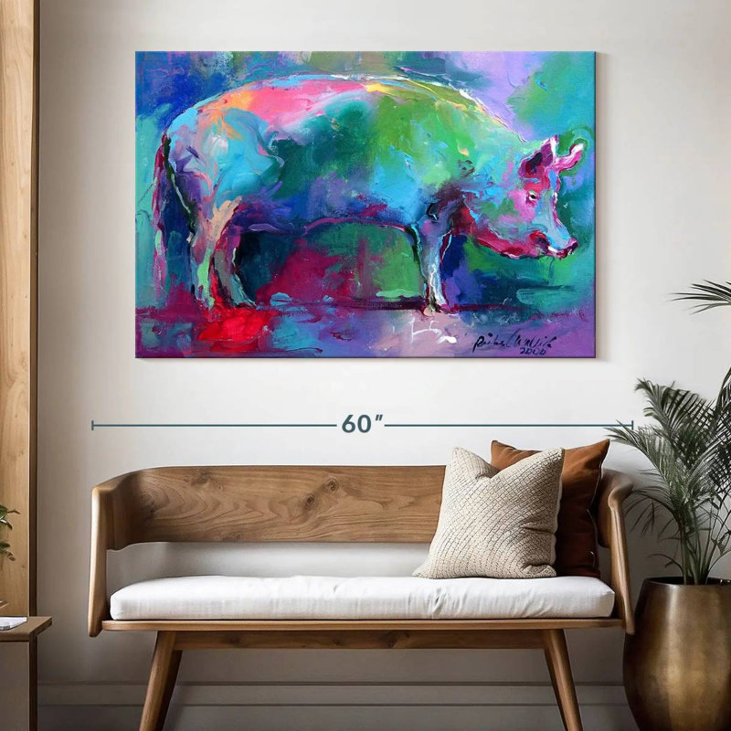 Brampt Pig II, 34" H x 51" W