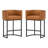 Modern Upholstered Counter Stool with Metal Frame-1376125288-1376125285