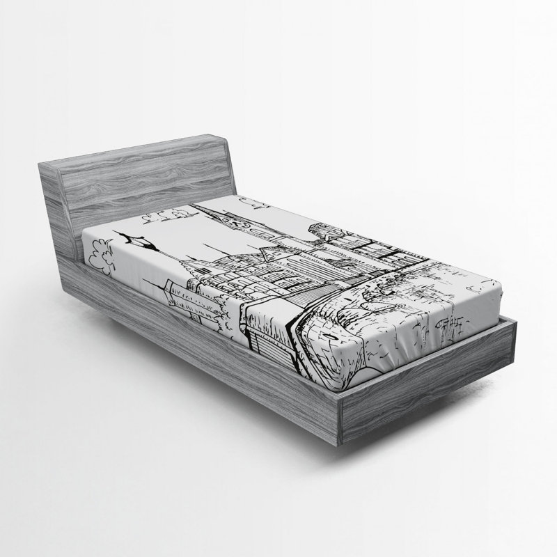 Microfiber Fitted Sheet, Twin XL Fitted Sheet